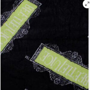 Beetlejuice Fleece Fabric 2 yards